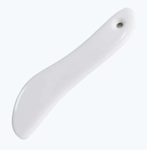 Herramienta Gua Sha de cerámica de la mejor calidad, color blanco, logotipo personalizado, venta al por mayor, material cerámico antienvejecimiento. - Product Image 6