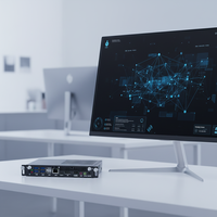 Mini PC OPS SFF Intel 12e génération I5 16 Go de RAM 256 Go de SSD NVMe Windows 11 Pro pour salle de classe, salle de réunion et affichage numérique