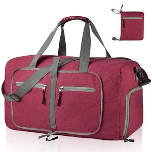 <b>Water</b>-resistant 65L Foldable Travel Duffle Bag <b>for</b> <b>Women</b> Large Overnight Duffel Bags with <b>Shoe</b> Compartment - Product Image 1