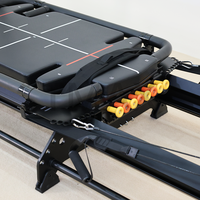 Reformer de Pilates en aluminium commercial, fabricant de Reformers de Pilates, prix d'usine pour Reformers de Pilates, équipement de Pilates avec certifications CE et ISO