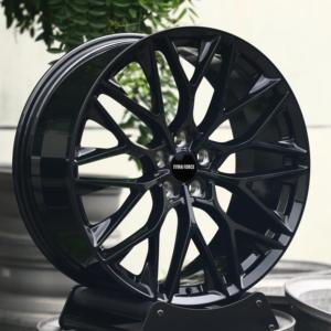 Jantes forgées sur mesure TITAN FORCE 20x10 20x11 5x114.3 P200 Noir brillant pour Ford <span class=keywords><strong>Mustang</strong></span> Shelby <span class=keywords><strong>GT</strong></span> Nissan GTR R35 - Product Image 3