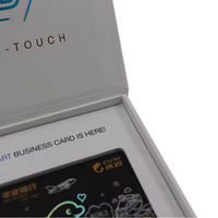 Boîte cadeau personnalisée de luxe en carton pour carte NFC Visa, carte de membre VIP, carte de crédit, emballage pour carte de crédit