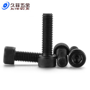 Tornillo de Cabeza Hexagonal Jiu Fei Wu Jin, M14 M16 M20, Acero Aleado de Grado 12.9, Métrico DIN912, para Uso en Transporte Ferroviario - Product Image 1