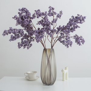 Branche de baies artificielles séchées violettes de 89 cm, en mousse, pour décoration de mariage, vase, hôtel, <span class=keywords><strong>fleuriste</strong></span> - Vente en gros - Product Image 5