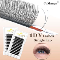 Cils en V de type 1D Slant Flying, extensions de cils, 8-13 mm Mix, faux cils, faux cils en gros