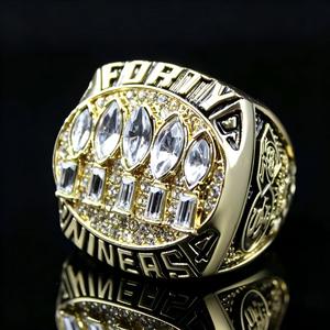 1994 샌프란시스코 49ers 챔피언십 링 합금 결혼 반지 팬 기념 챔피언십 링, - Product Image 5