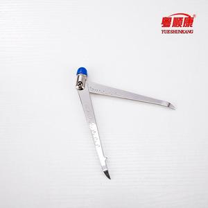 Martillo de percusión de acero inoxidable Yue Shunkang con escala, herramienta de diagnóstico médico multifuncional para examen y enseñanza - Product Image 3