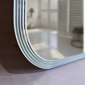 กระจกสี่เหลี่ยมติดผนังในห้องน้ำชุดอุปกรณ์กระจกแต่งหน้ากรอบมืออาชีพ - Product Image 3