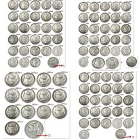 Ensemble complet de pièces de monnaie Morgan Dollar des États-Unis (1878-1921) P/S/D/O/CC, 96 pièces, cadeaux