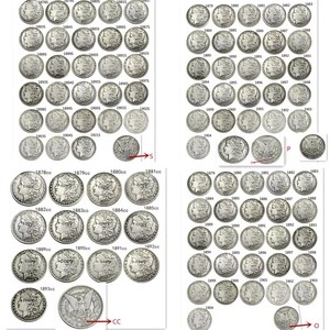 Juego completo de monedas Morgan de EE. UU. (1878-1921) P/S/D/O/CC, 96 piezas, para regalo - Product Image 1