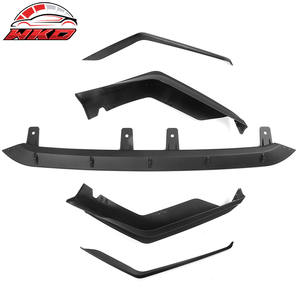 Lèvre de pare-chocs avant compatible avec Honda Civic 2022-2024 11e génération style IKON non peinte 3 pièces PP haute qualité pièces auto kit carrosserie - Product Image 6