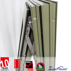 Bán Chạy Nhất Úc Tiêu Chuẩn Tùy Chỉnh Quân Đội Màu Xanh Lá Cây Nhôm Chuỗi Winder Cửa Sổ Mái Hiên - Product Image 4