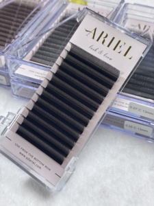Venta al por mayor <span class=keywords><strong>de</strong></span> fábrica Y W U Shape Lash Extension Cilios Tejido a mano Clover Individual Lash <span class=keywords><strong>De</strong></span> Pestaas Easy Graft Cilia YY Lash Trays - Product Image 6
