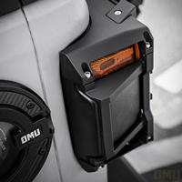 Couvercle de feu arrière en aluminium série OMU Genesis pour Jeep Wrangler JL accessoires de protection de feu arrière fabricant Maiker