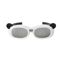 Lunettes 3D universelles Yinzam pour projecteur, lunettes vidéo à obturateur actif, lunettes de vision DLP Link Blu-ray, écran virtuel à moule privé