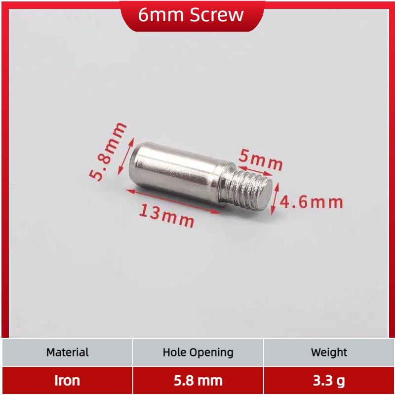 Support d'étagère (tige à vis de 6 mm)