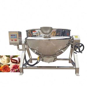 Machine de cuisson automatique des aliments de riz automatisée commerciale professionnelle petit mélangeur de cuisinière - Product Image 2