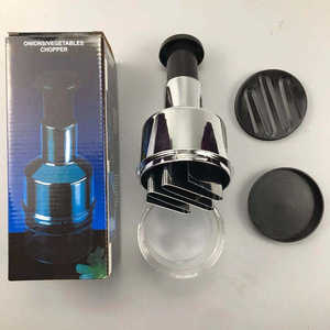 Accessoires de cuisine, hachoir manuel multifonction pour ail, oignon, noix, fruits et légumes - Product Image 6