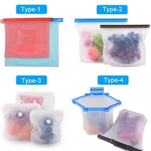 Silicone Food Storage <b>Bags</b> 1500ml Sous Vide Airtight Seal Freezer Safe Sandwich Modern Kitchen Reusable Eco-Friendly <b>Vacuum</b> - Product Image 2