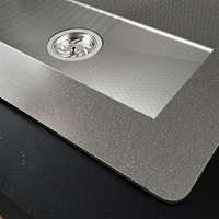 Évier de cuisine encastré de 33 pouces, acier inoxydable 304 de calibre 16, cuve simple, design moderne fait main, surface brossée