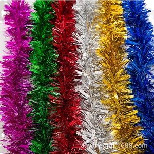 New Style Tinsel <b>Garland</b> <b>Christmas</b> Tree <b>Decor</b> Colorful Shiny <b>Christmas</b> Tree <b>Decor</b> - Product Image 4