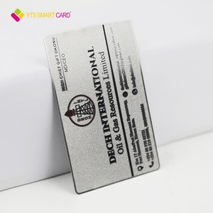 Carte Métallique Personnalisée avec Impression et Gravure Laser, Carte de Membre VIP en Acier Inoxydable, Carte de Visite Métallique - Product Image 2
