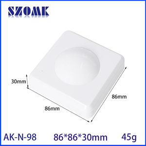 86*86*20mm Wifi conectado inteligente montado en la pared <span class=keywords><strong>aire</strong></span> <span class=keywords><strong>acondicionado</strong></span> calefacción Control remoto 1 botón táctil interruptor <span class=keywords><strong>caja</strong></span> <span class=keywords><strong>de</strong></span> conexiones <span class=keywords><strong>de</strong></span> plástico - Product Image 3