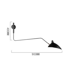 Presa di fabbrica semplice stile Country Base <span class=keywords><strong>braccio</strong></span> di ferro anatra nuova lampada <span class=keywords><strong>da</strong></span> <span class=keywords><strong>parete</strong></span> ad angolo regolabile di <span class=keywords><strong>Design</strong></span> - Product Image 3