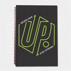 New Design Imitation Leather <b>Spiral</b> <b>Notebook</b> Wire <b>Bound</b> 2022 Custom Printing Budget Women Planner 80 Sheets Cartoon Size - Product Image 2
