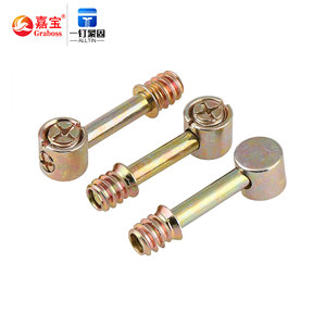 Bán Sỉ Phụ Kiện Lắp Ráp Đồ Nội Thất Phần Cứng Đồ Nội Thất M6 Vít Kết Nối 4 Trong 1 Bu Lông Minifix Vít Đồ Nội Thất - Product Image 2