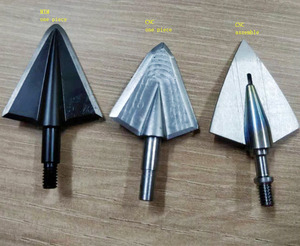HA-4B-A002 <span class=keywords><strong>Titanium</strong></span> <span class=keywords><strong>Point</strong></span> Đa Chức Năng Đa Lưỡi Broadhead Bốn Lưỡi Mũi Tên - Product Image 2