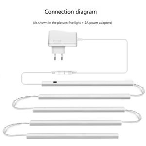 Hand Scan Sensor Cabinet Lamp 12V Human Body Sensor LED Hard Light Strip <b>Wardrobe</b> Smart Hand Scan Lamp <b>Thin</b> Night Book Lamp - Product Image 5