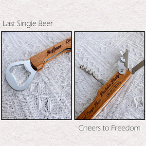 <span class=keywords><strong>Tire</strong></span>-<span class=keywords><strong>bouchon</strong></span> <span class=keywords><strong>personnalisé</strong></span> avec logo, cadeau de mariage, <span class=keywords><strong>bois</strong></span> et métal, ouvre-bouteille pour vin et bière - Product Image 6
