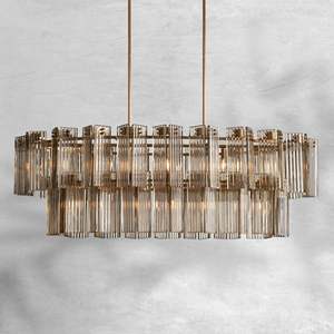 72" Large Wedding Decoration Post-modern 2 Tier <strong>Crystal</strong> <strong>Chandelier</strong> Big Hotel Lobby Villa Foyer Luxury <strong>Chandelier</strong> Lighting - Product Image 3