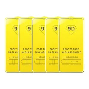 9D Mobile Phone tempered glass Screen Protector For Vivo Z1 Pro Y12 V20 V15 S9 Y11 Tempered Glass