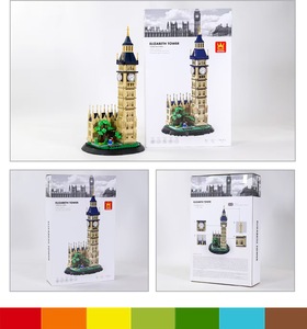 Wange 4211, Torre Elizabeth de Londres, Reino Unido, Modelo de Escena Urbana Arquitectónica Famosa, Rompecabezas Educativo, Bloques de Construcción, Juguete - Product Image 3