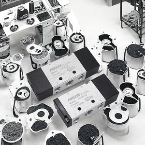 Válvula Neumática de Control de Aire de 5/2 Vías, Serie 4A, Simple y Doble, Modelos 4A110-06, 4A110-08, 4A220-08, 4A310-06, 4A320-08, 4A230C-08 - Product Image 3