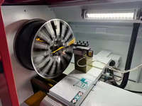 Máquina de Reparación de Trefilado Automático para Programación de Cubos de Rueda, Sin Necesidad de Programación