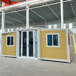 Casas prefabricadas de contenedores 3 dormitorios 19X20 pies Casa prefabricada móvil Casa pequeña de dos pisos con baño Casa expandible - Product Image 4