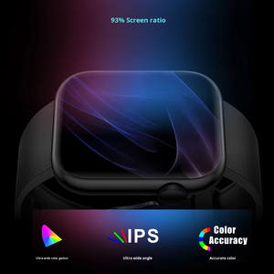 Para QX7 Tela Cheia AI Assistente de Voz Relógio Inteligente Homens Mulheres Android Square Silica Gel Freqüência Cardíaca Magnética Oxigênio no Sangue - Product Image 6