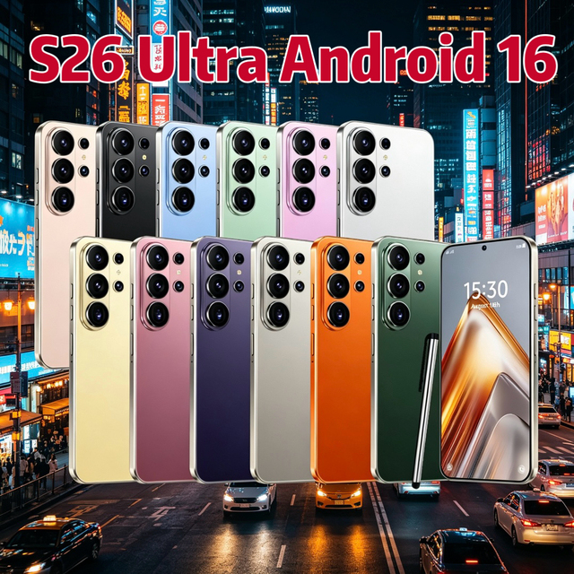 22GB+2TB S26 Ultra Android 16 7.3 inch Smartphone Global 5G Cheap Mobile Phones Best Selling Big Screen S26 ultra Cellphones