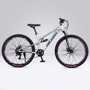 Vélo <span class=keywords><strong>VTT</strong></span> tout suspendu en gros, double amortisseur, 24/26/27,5 pouces, pour hommes et femmes, idéal tout-terrain - Product Image 3