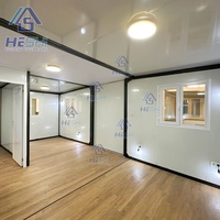 Maison préfabriquée extensible en conteneur de 20 pieds ou 40 pieds, prête à être expédiée, 1, 2, 3, 4 ou 5 chambres, moderne, à vendre, construction de mini-maisons