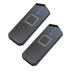 صندوق محرك أقراص صلبة مزدوج Protoco <span class=keywords><strong>2</strong></span> Nvme وssd حاوية Usb srgb M.<span class=keywords><strong>2</strong></span> Usb-C علبة خارجية - Product Image 2