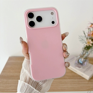 Bán buôn Matte TPU <span class=keywords><strong>Silicone</strong></span> 2 trong 1 Jelly trường hợp điện thoại đầy màu sắc cho Iphone 17 Pro không khí 16 15 14 13 12 kẹo màu trường hợp TPU PC - Product Image 5