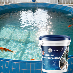 <span class=keywords><strong>Peinture</strong></span> <span class=keywords><strong>acrylique</strong></span> imperméable en promotion pour bassins de poissons, piscines, étangs profonds, fondations souterraines – Écologique et haute performance - Product Image 5