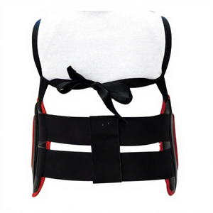 Haute qualité MMA boxe corps protecteur en cuir poitrine garde anti-dérapant respirant ventre Pad pour Arts martiaux karaté et entraînement - Product Image 6