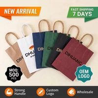Sacs en papier kraft en gros d'usine, sacs de courses en papier kraft toutes tailles, sacs cadeaux en papier personnalisés avec logo pour magasins de détail, certifiés en vrac