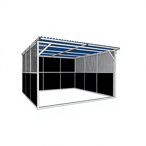 Facile smontare le stalle portatili del cavallo delle stalle <span class=keywords><strong>con</strong></span> la <span class=keywords><strong>stalla</strong></span> temporanea del cavallo del tetto su misura 6ft 7ft 8ft - Product Image 1