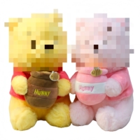 Peluches Ours de Dessin Animé Célèbres de 20 cm (8 Pouces) – Jouets en Peluche Personnages de Dessin Animé pour Machines à Griffes, Vente en Gros, Cadeaux pour Enfants
